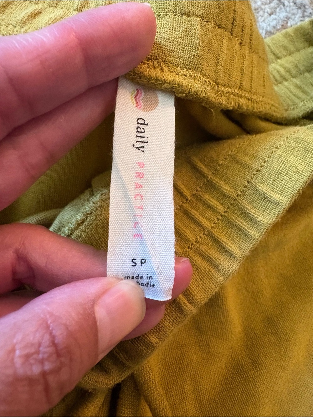 Anthropologie Daily Practice moss pant small - Picture 13 of 15
